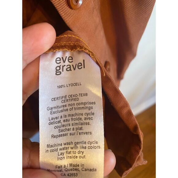 Anthropologie Eve Gravel Eastwood Shirtdress size large